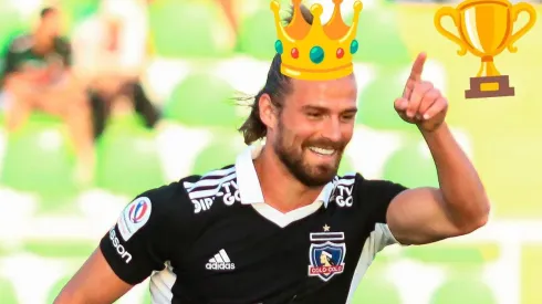 Christian Santos celebra a lo lejos gracias a Colo Colo.