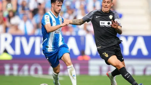 Enzo Roco frente al Espanyol en la Liga española