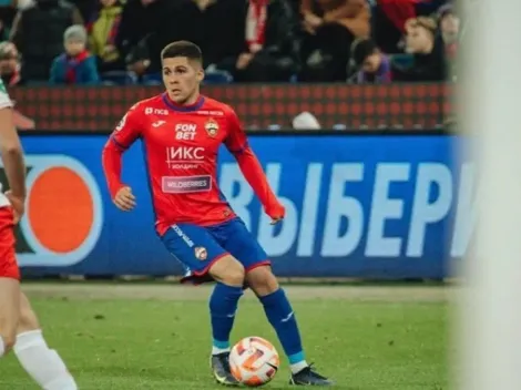 Víctor Felipe Méndez suma minutos en empate del CSKA Moscú
