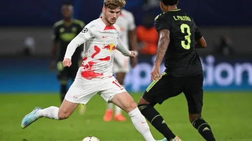 Timo Werner fue una de las figuras del Leipzig en el triunfo ante el Madrid