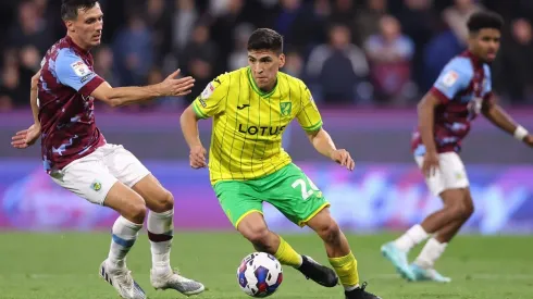 Marcelino Núñez fue titular ante el Burnley