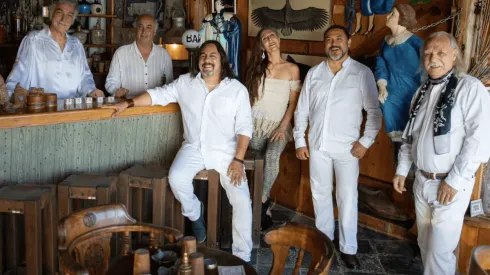 Los Jaivas en pleno.