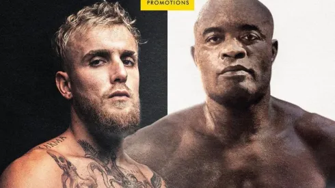 Jake Paul se verá las caras frente a Anderson Silva dentro del cuadrilátero.