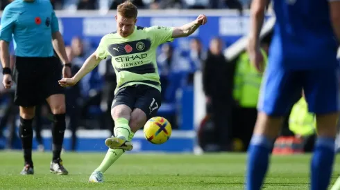 Kevin De Bruyne y un golazo épico de tiro libre.