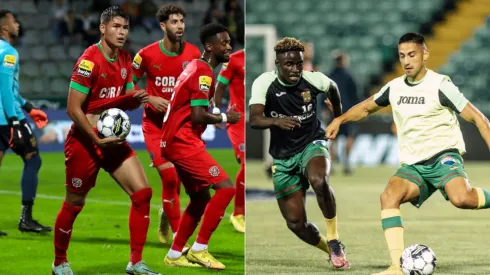 Jesús Ramírez celebró el gol de cabeza que marcó para vencer al Paços de Ferreira de Juan Delgado y dejarlo en el último lugar de la primera división portuguesa.