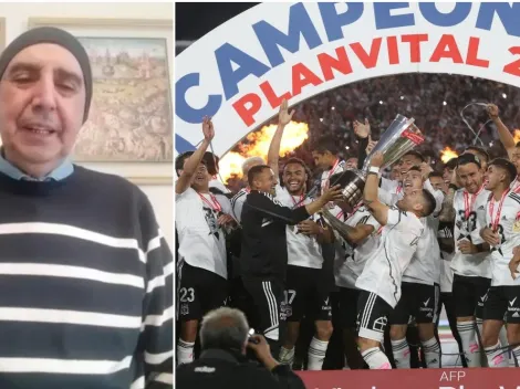 Chano Garrido reaparece para felicitar a Colo Colo campeón