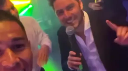 Marco Rojas brilló en la cancha y en la fiesta de Colo Colo