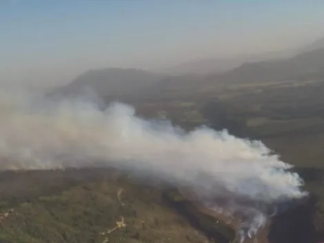 ONEMI declara alerta roja en Molina y Río Claro por incendio forestal