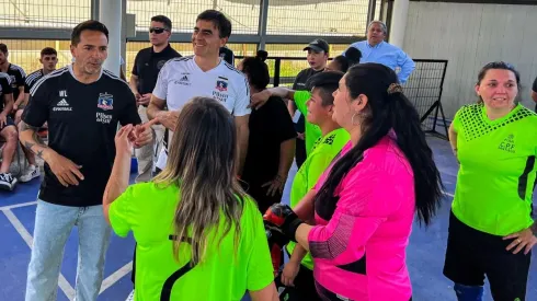 Quinteros comparte con las presas de la cárcel de mujeres