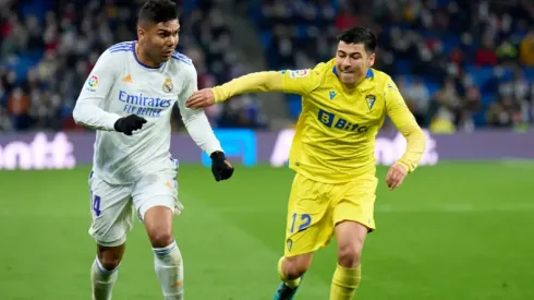 Tomás Alarcón se quedó sin la camiseta de su ídolo Casemiro, pero con la de Karim Benzema.