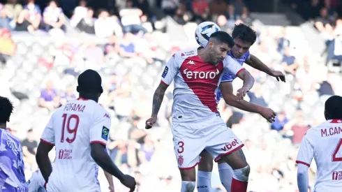 Guillermo Maripán fue titular en el Mónaco