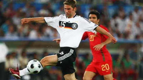 Hitzlsperger con la camiseta de la selección alemana