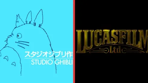 Los logos de Ghibli y Lucasfilm