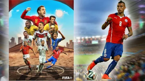 Arturo Vidal jugó por Chile en los mundiales de Sudáfrica 2010 y Brasil 2014