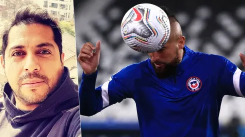 Rodrigo Herrera no está muy de acuerdo con la última idea de Arturo Vidal