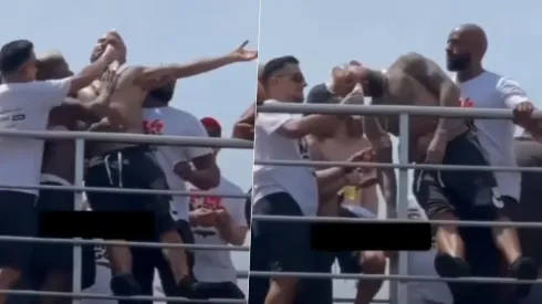 Arturo Vidal se vio pasado de copas en su festejo con el Flamengo, según la prensa internacional