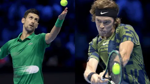 Djokovic y Rublev se juegan el paso a la fase final del ATP Finals.