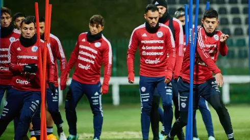 La Roja preparando el duelo con Polonia