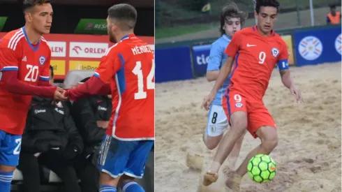 Michael Fuentes debutó en la Roja frente a Polonia. Años antes, había defendido a la selección chilena de fútbol playa.