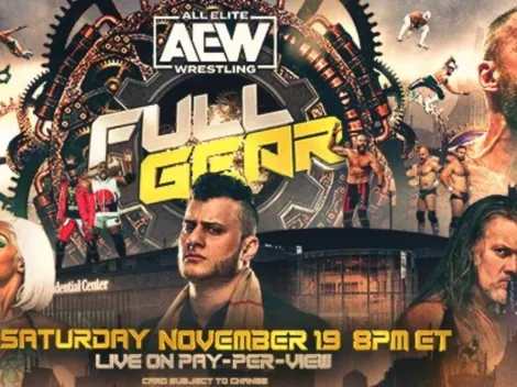 ¿Cuándo es y dónde ver AEW Full Gear 2022?