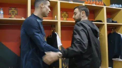 Bruno Fernandes aclara video con Cristiano Ronaldo y asegura que no tiene problemas con CR7.