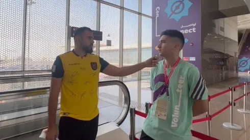 El chileno Roy Aylort contó como ha sido su experiencia para llegar a ser voluntario en la Copa del Mundo de la FIFA.