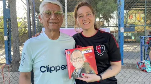Nadia Fink junto a Gabriel 'Cachureo' Aravena