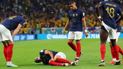 Lucas Hernández se lesionó en menos de 10 minutos de partido