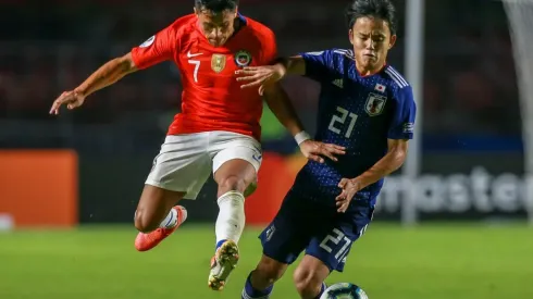 Alexis Sánchez y Kubo se enfrentaron en la Copa América 2019.