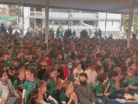 ¡Lo bello del Mundial! Niños celebran eufóricos el tapadón de Ochoa