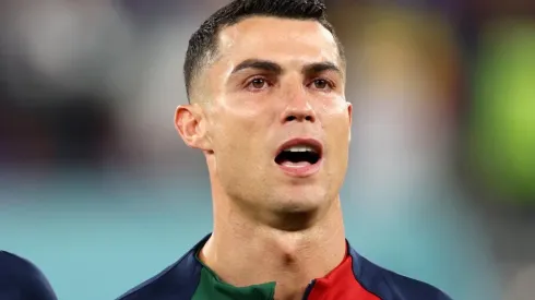 Cristiano Ronaldo se emocionó en el inicio de su último Mundial