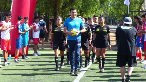 Roberto Tobar participó de una actividad en la municipalidad de La Reina