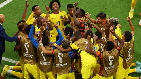 Ecuador en su primer partido ante Qatar