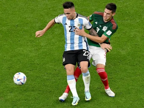 Lautaro Martínez: "Messi es el mejor y una vez más lo resolvió"