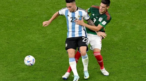 Lautaro Martínez totalmente agradecido de Lionel Messi tras la victoria de Argentina contra México.