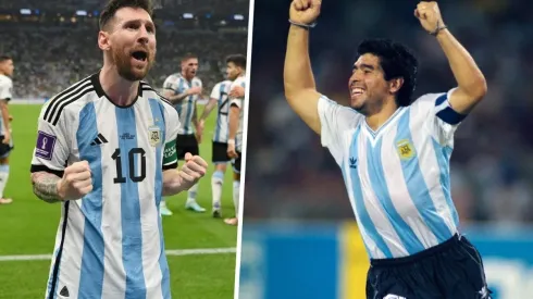 Lionel Messi alcanza la marca de Diego Maradona en los mundiales.
