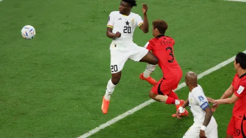 Mohammed Kudus marcó dos de los tres goles de Ghana en el triunfo ante Corea del Sur.