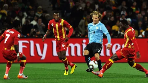 Ghana y Uruguay en el 2010