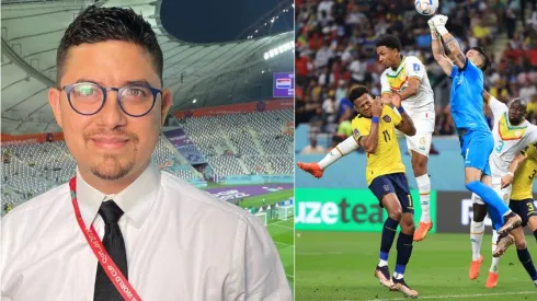 Daniel Navas fue crítico con la manera de manejar el empate transitorio que tuvo Ecuador ante Senegal.