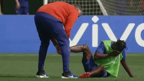 Frimpong salió complicado de la práctica neerlandesa