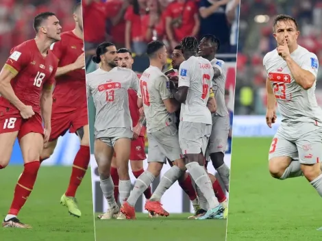 Serbia y Suiza casi a los combos en el Mundial de Qatar 2022
