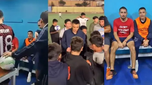 Alexis disputó un partido con gente de su querida Tocopilla