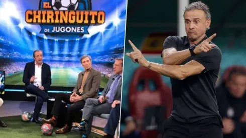El Chiringuito sostiene que Luis Enrique miente tras sufrida clasificación de España.