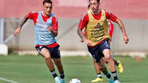 Michael Fuentes y Rodrigo Echeverría son dos de los refuerzos adultos que tiene el plantel Sub 23 de Chile