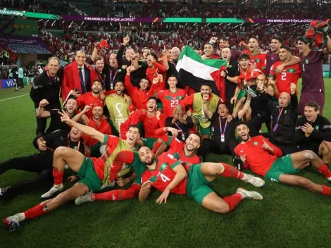Palestino se sube al camello y celebra clasificación de Marruecos