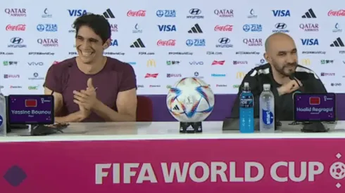 El periodista se ganó los aplausos en la sala de prensa