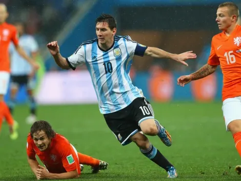 ¿Revancha? así fue el cruce de Argentina y Países Bajos en Brasil 2014