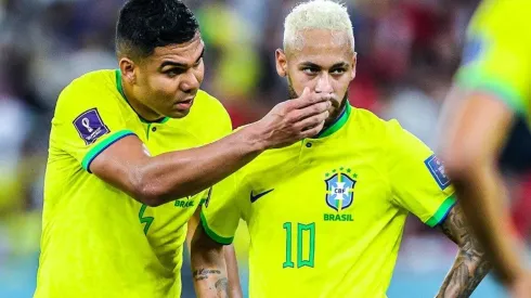 Casemiro y Neymar