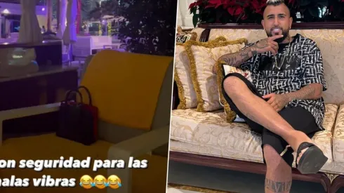 Las ácidas publicaciones de Arturo Vidal en medio de sus vacaciones.