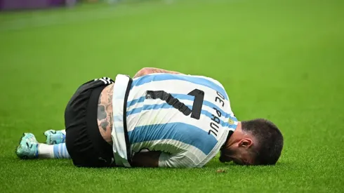 De Paul entrenó diferenciado y es la principal duda de los duelos de cuartos del Mundial de Qatar.